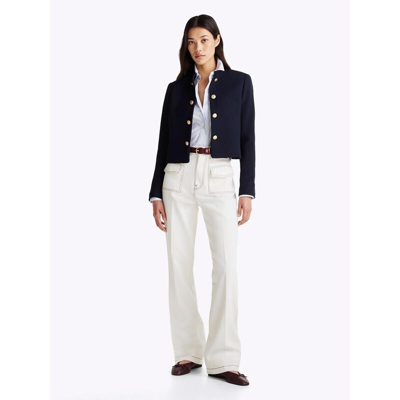 Tommy Hilfiger Slim Fit Mandarin Collar Blazer image number 3